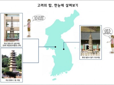 불교가 크게 발달했던 고려 시대에 세워진 탑