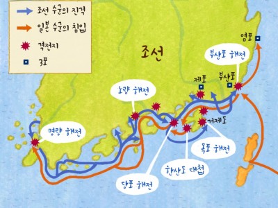 수군과 의병이 활약하다