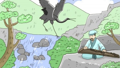 고구려의 왕산악, 거문고를 만들다