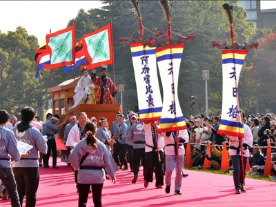 삼국 시대 사람들이 주인공인 일본 축제