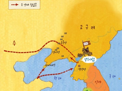 을지문덕, 수 별동대를 유인하다