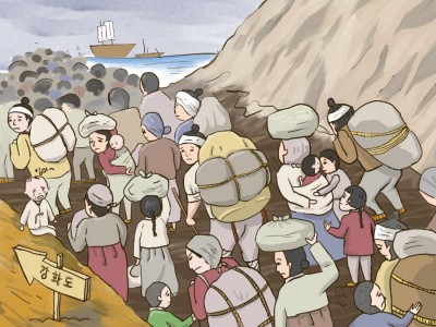 고려, 강화도로 수도를 옮기다
