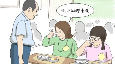 지금과 다른 점심시간 풍경
