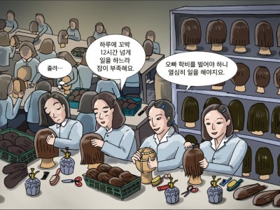 값싼 노동력을 활용해 싼값의 제품을 생산해 수출하다