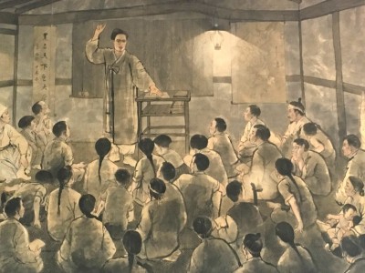 농민을 깨우치기 위해 노력하다